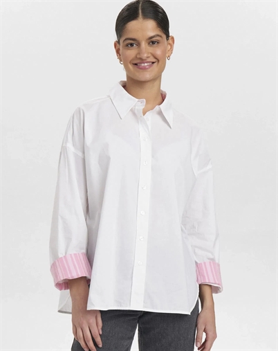 Nümph - Nueloise Skjorte - Bright White